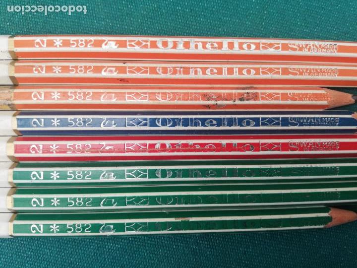 Escriban&iacute;a: OCHO PEQUE&Ntilde;OS LAPICEROS OTHELLO SWAN 582 2 - Foto 2