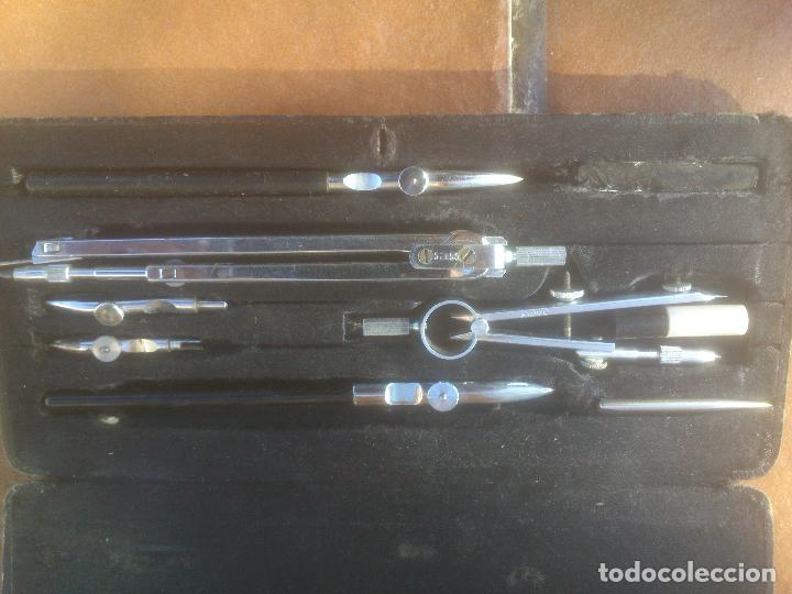 Escriban&iacute;a: ANTIGUO ESTUCHE DE COMPASES CEAC - Foto 2