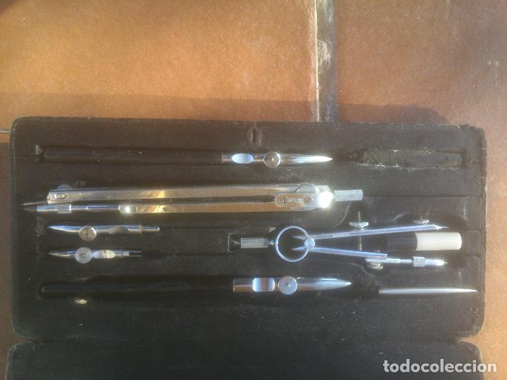 Escriban&iacute;a: ANTIGUO ESTUCHE DE COMPASES CEAC - Foto 3
