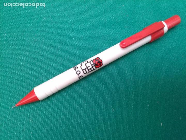 Escriban&iacute;a: PORTAMINAS CON PUBLICIDAD DEL PSOE - Foto 1