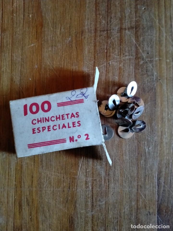 Escriban&iacute;a: CAJA DE 100 CHINCHETAS ESPECIALES N* 2 - Foto 1