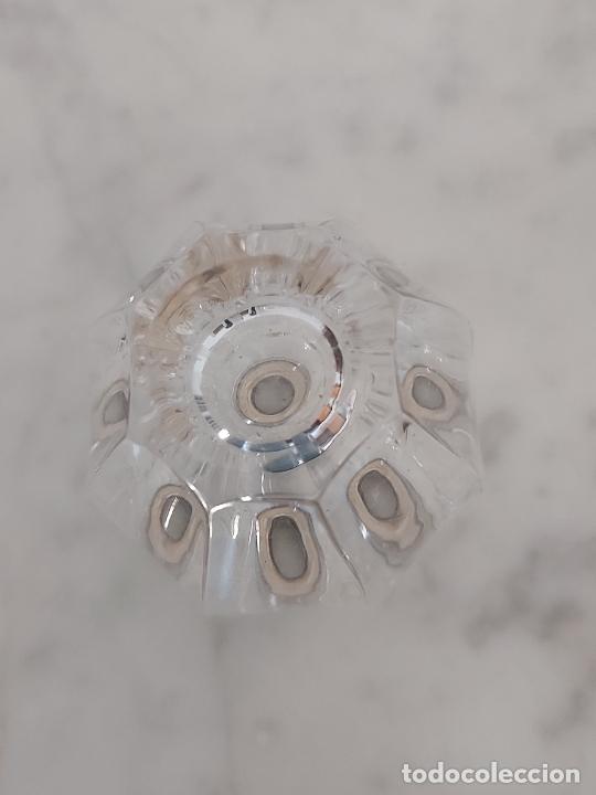 Escriban&iacute;a: Tintero de cristal de roca y plata de 925 contrastada - Foto 8
