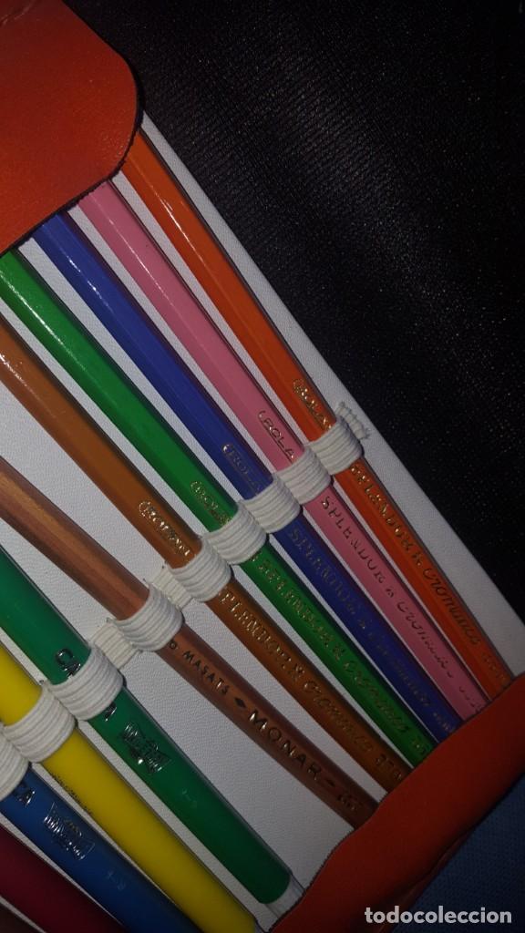 Escriban&iacute;a: ESTUCHE ESCOLAR VINTAGE A&Ntilde;OS 70-80 - Foto 3