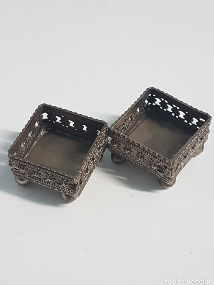 Escriban&iacute;a: 2 SOPORTES METALICOS PARA TINTEROS - Foto 2