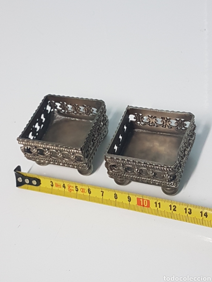 Escriban&iacute;a: 2 SOPORTES METALICOS PARA TINTEROS - Foto 1