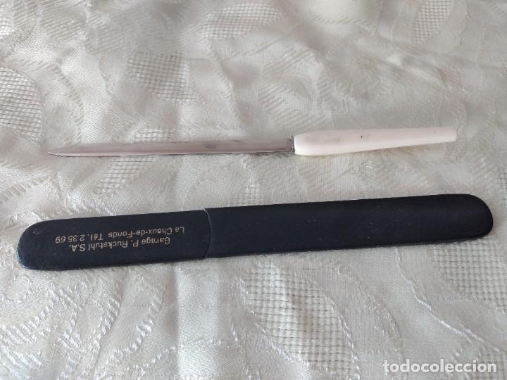Escriban&iacute;a: Lote de 2 abrecartas stainless steel - Foto 1