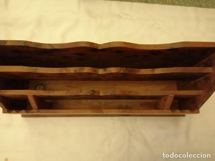 Escriban&iacute;a: CONJUNTO DE DOS PIEZAS DE ESCRIBAN&Iacute;A DE MADERA - Foto 3