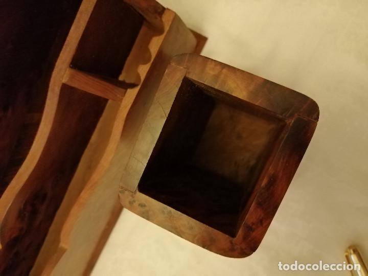 Escriban&iacute;a: CONJUNTO DE DOS PIEZAS DE ESCRIBAN&Iacute;A DE MADERA - Foto 4