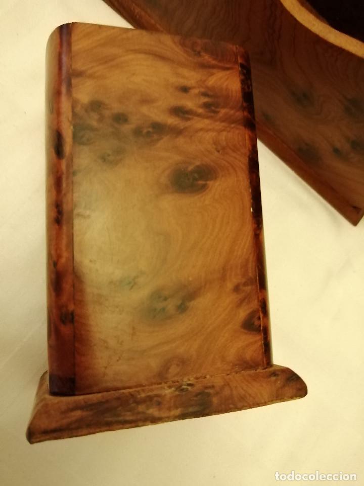 Escriban&iacute;a: CONJUNTO DE DOS PIEZAS DE ESCRIBAN&Iacute;A DE MADERA - Foto 5