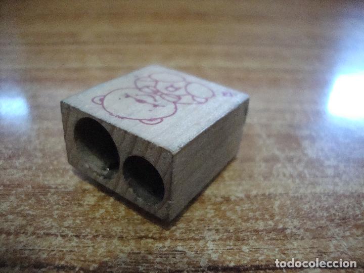 Escriban&iacute;a: SACAPUNTAS DOBLE MADERA - Foto 2