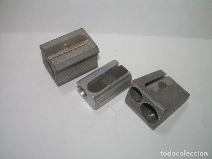 Escriban&iacute;a: ANTIGUOS SACAPUNTAS METALICOS. - Foto 2
