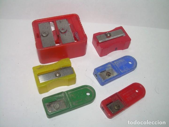 Escriban&iacute;a: ANTIGUOS SACAPUNTAS DE PLASTICO. - Foto 1