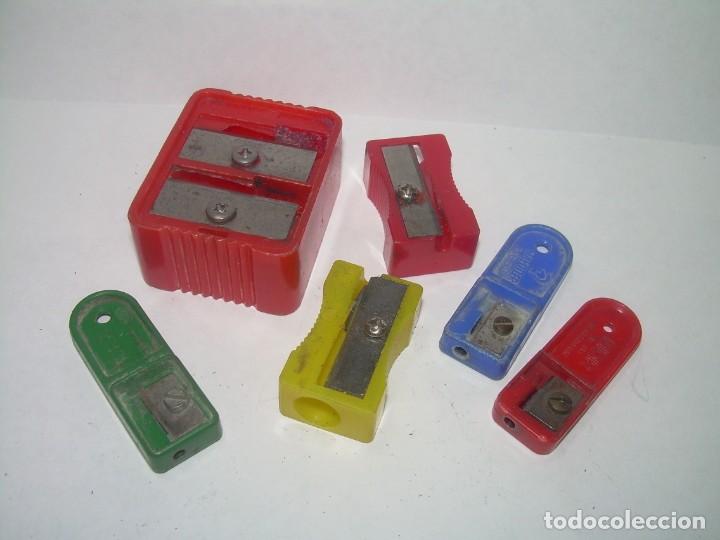Escriban&iacute;a: ANTIGUOS SACAPUNTAS DE PLASTICO. - Foto 2
