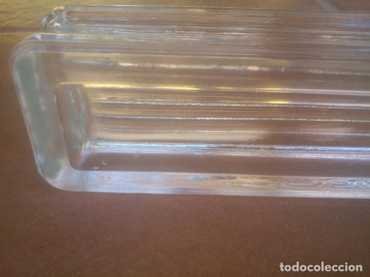 Escriban&iacute;a: Reposa Plumas Doble de Cristal. - Foto 5