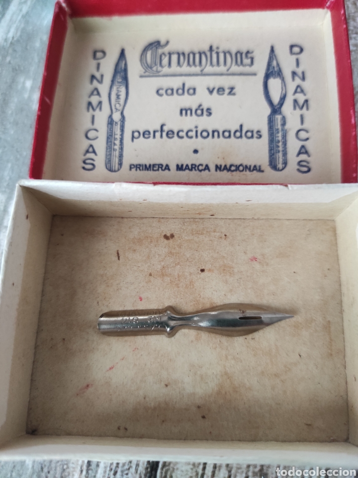 Escriban&iacute;a: Lote 47 plumillas variadas y caja Cervantinas - Foto 4