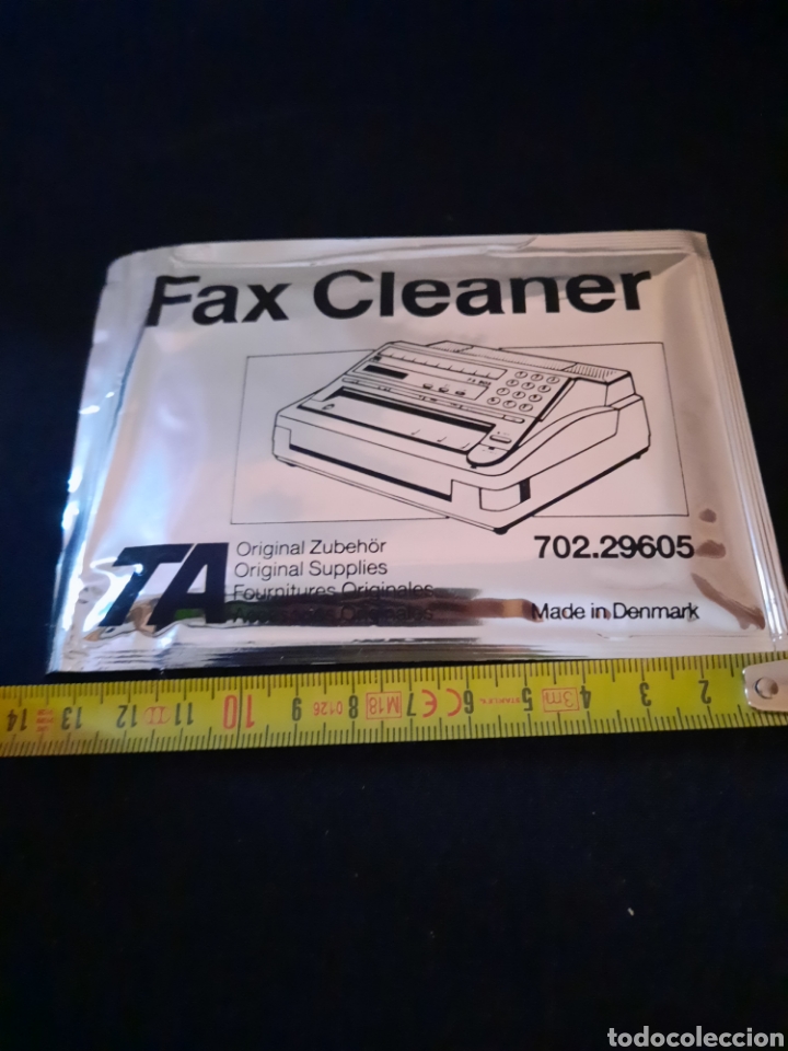 Escrita: Fax cleaner TA.