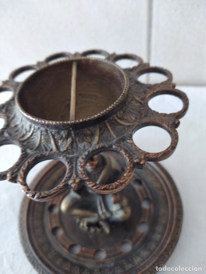 Escriban&iacute;a: Precioso lapicero de bronce oriental - Foto 5