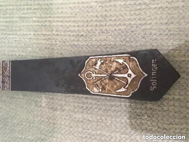 Escriban&iacute;a: ANTIGUO ABRECARTAS SOLINGER - Foto 2