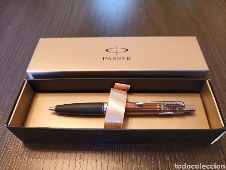 Escriban&iacute;a: Antiguo Portaminas PARKER FRONTIER transparente - Foto 1