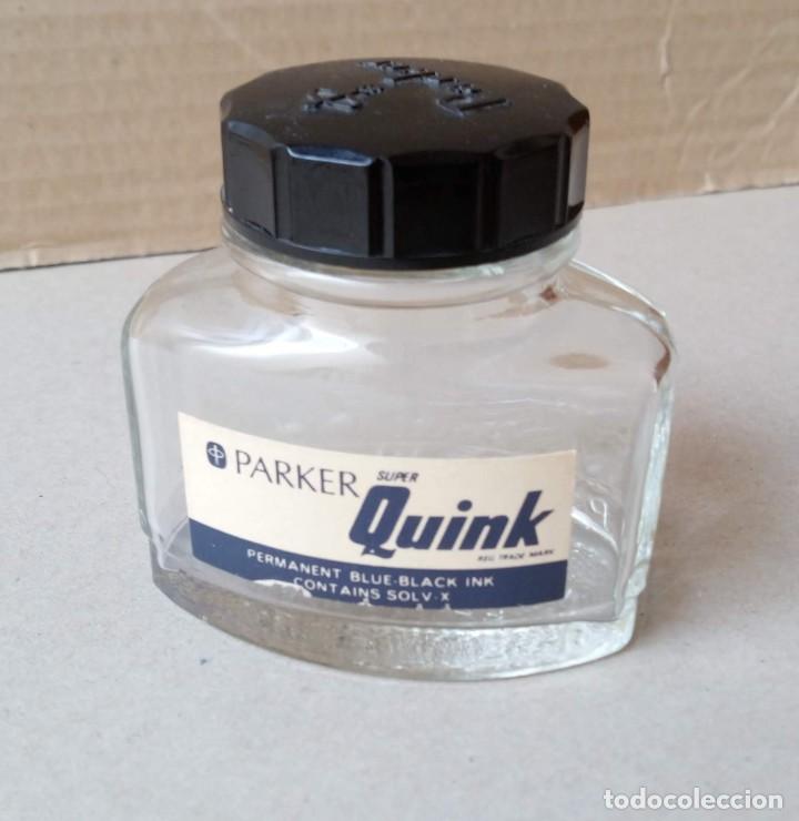Escriban&iacute;a: Tintero Parker Super Quink - 57 cc - Vac&iacute;o - Foto 1