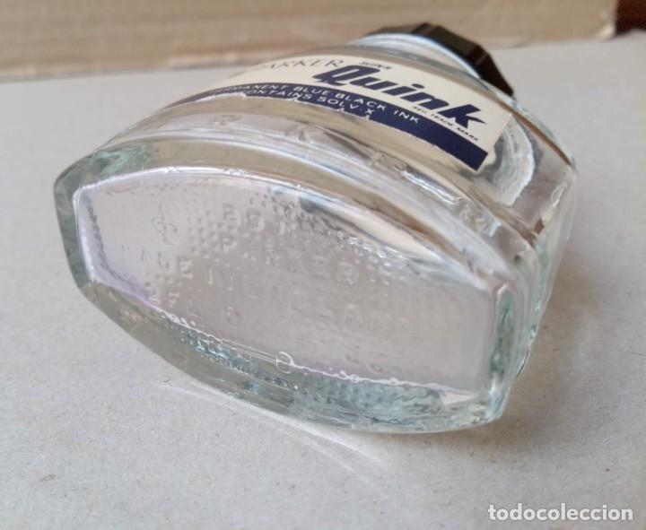 Escriban&iacute;a: Tintero Parker Super Quink - 57 cc - Vac&iacute;o - Foto 4