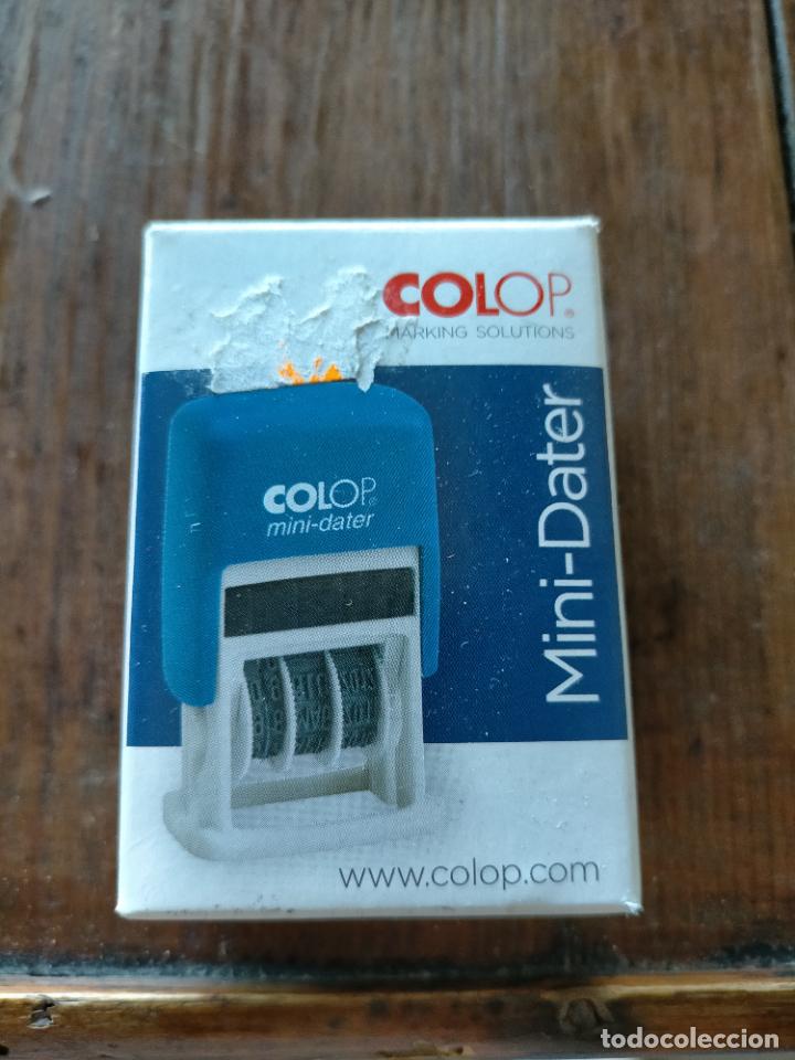 Escriban&iacute;a: Maquina / tamp&oacute;n para fechar documentos en caja original - Foto 2