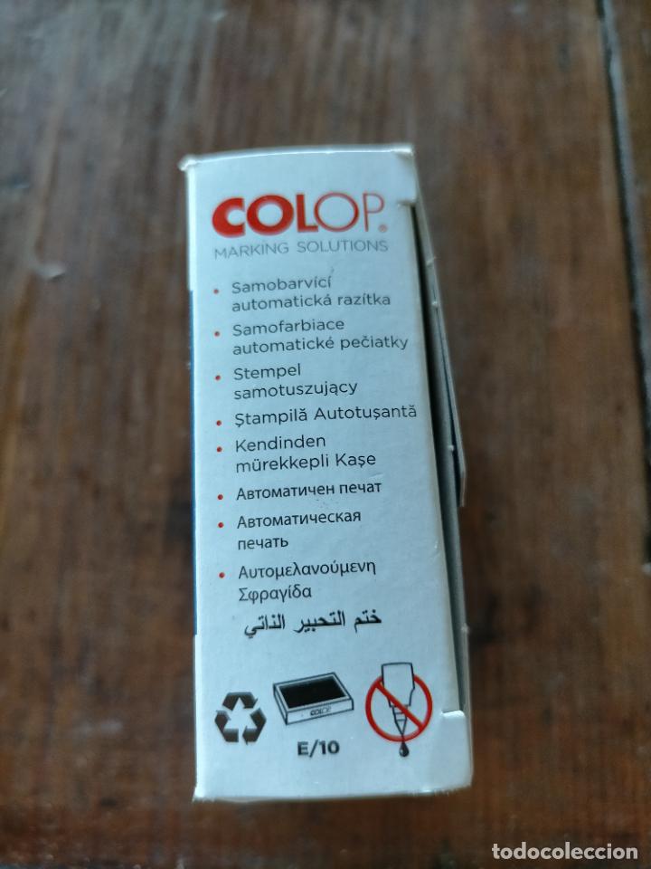 Escriban&iacute;a: Maquina / tamp&oacute;n para fechar documentos en caja original - Foto 3