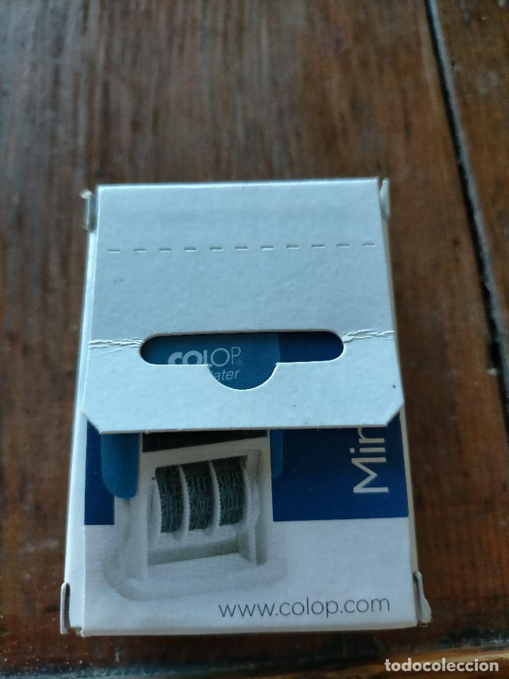 Escriban&iacute;a: Maquina / tamp&oacute;n para fechar documentos en caja original - Foto 4
