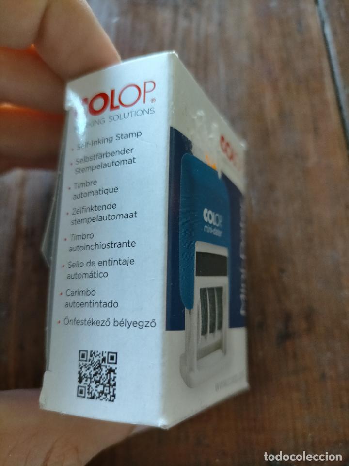 Escriban&iacute;a: Maquina / tamp&oacute;n para fechar documentos en caja original - Foto 5