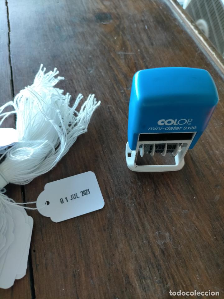 Escriban&iacute;a: Maquina / tamp&oacute;n para fechar documentos en caja original - Foto 6