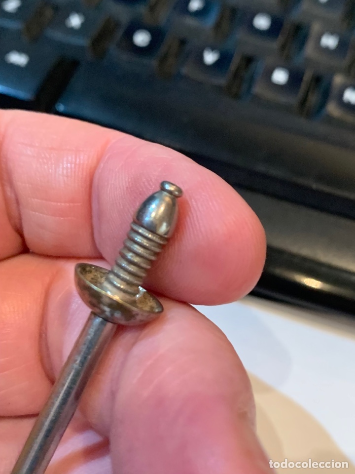 Escriban&iacute;a: Porta minas muy antiguo en forma de espada - Foto 2