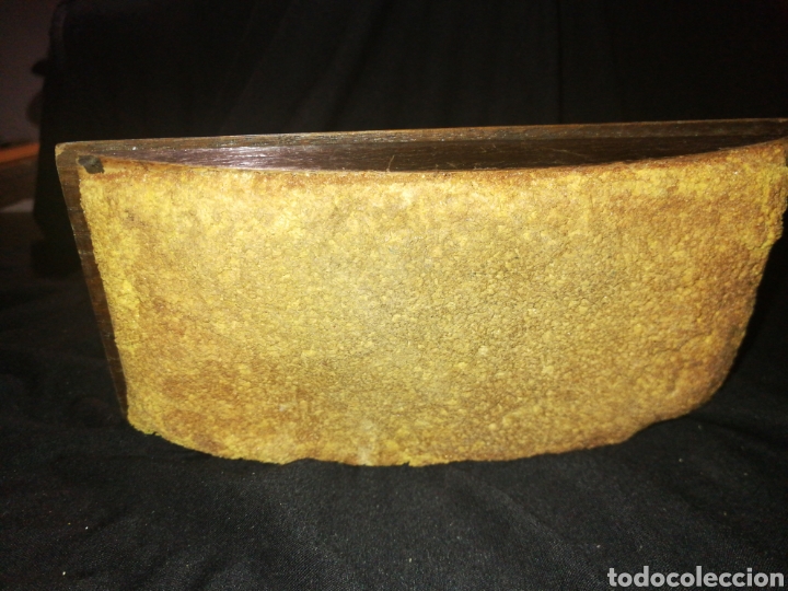 Escriban&iacute;a: ANTIGUO SECANTE TINTA DE MADERA, G&Oacute;NDOLA. - Foto 3