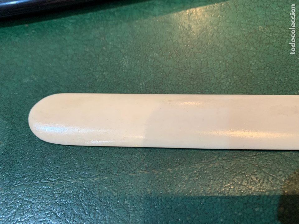 Escriban&iacute;a: Doblado de papel de Hueso mide 20 cm. - Foto 2