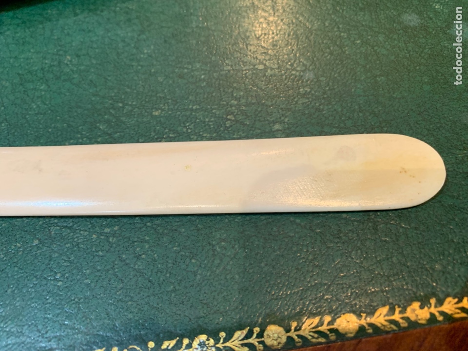 Escriban&iacute;a: Doblado de papel de Hueso mide 20 cm. - Foto 4