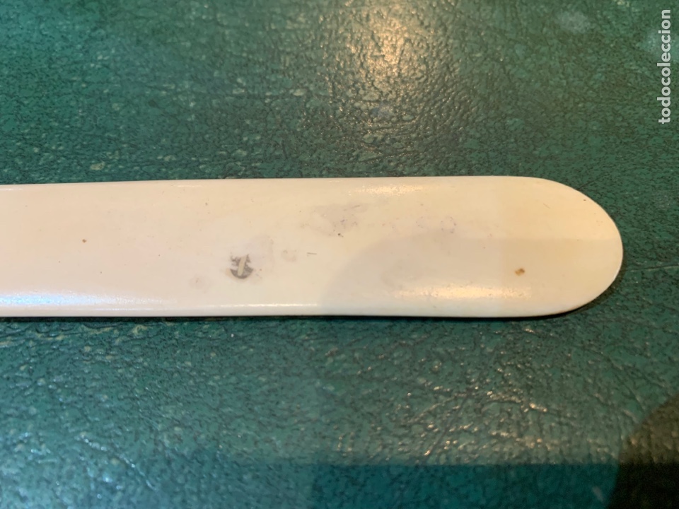 Escriban&iacute;a: Doblado de papel de Hueso mide 20 cm. - Foto 7