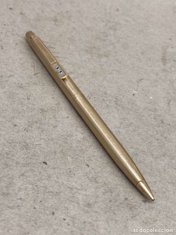 Escriban&iacute;a: Portaminas Paper mate dorado - Foto 1