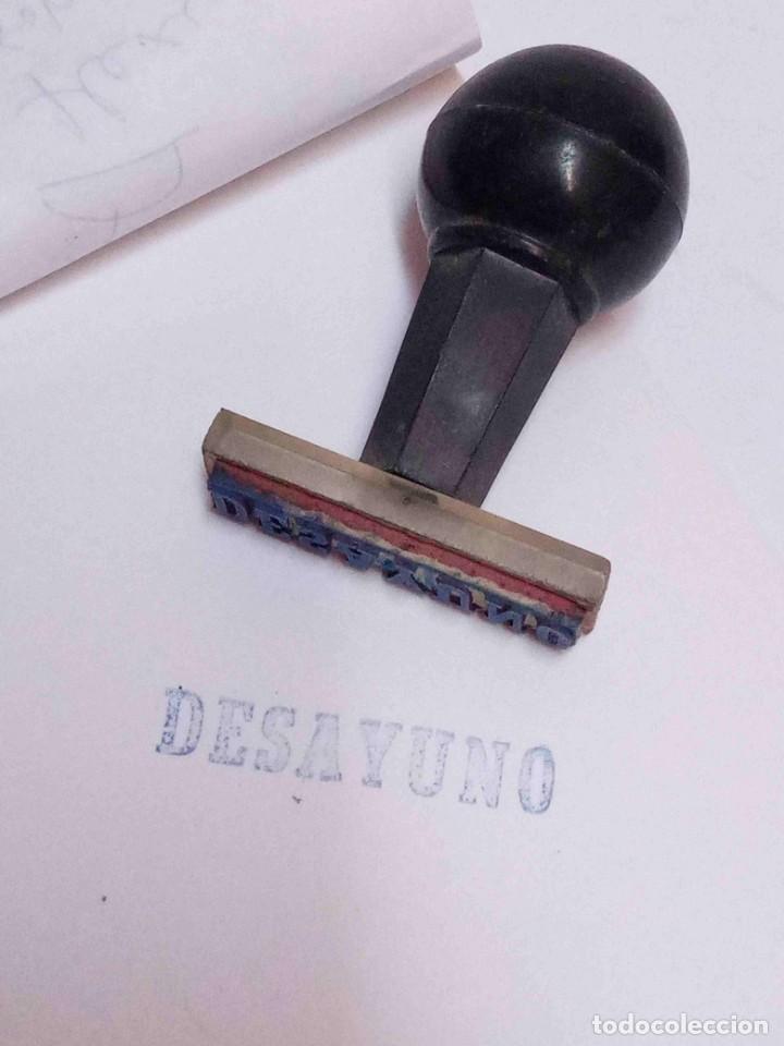 Escriban&iacute;a: TAMPON SELLO DESAYUNO - Foto 4