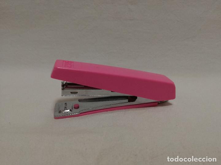 Escriban&iacute;a: GRAPADORA ROSA - MARCA UFL MAX MADE IN JAPAN (FUNCIONA) - Foto 1