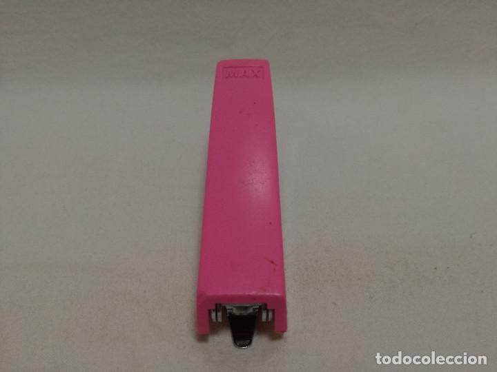 Escriban&iacute;a: GRAPADORA ROSA - MARCA UFL MAX MADE IN JAPAN (FUNCIONA) - Foto 4