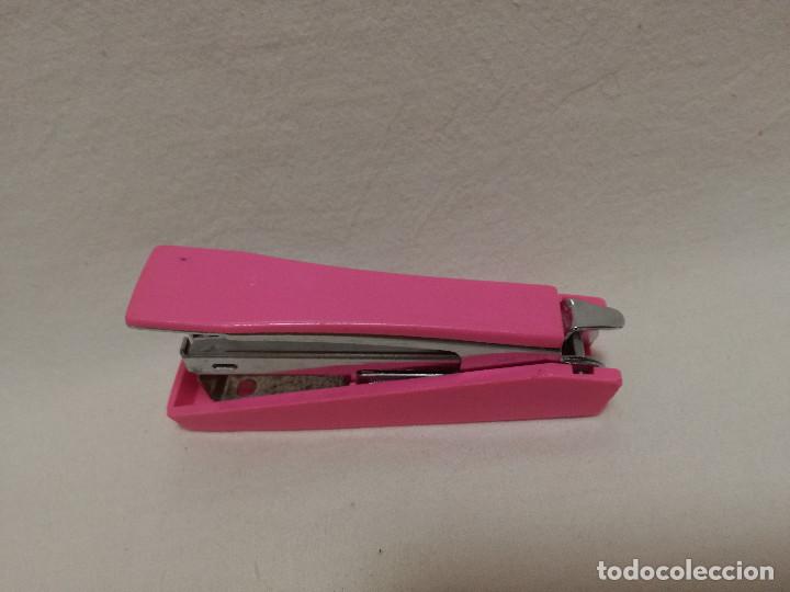 Escriban&iacute;a: GRAPADORA ROSA - MARCA UFL MAX MADE IN JAPAN (FUNCIONA) - Foto 6