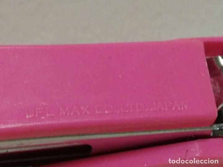 Escriban&iacute;a: GRAPADORA ROSA - MARCA UFL MAX MADE IN JAPAN (FUNCIONA) - Foto 7