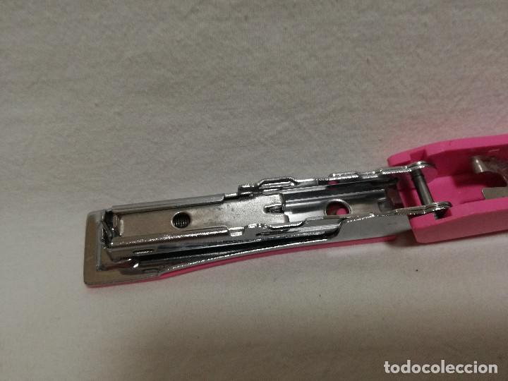 Escriban&iacute;a: GRAPADORA ROSA - MARCA UFL MAX MADE IN JAPAN (FUNCIONA) - Foto 8