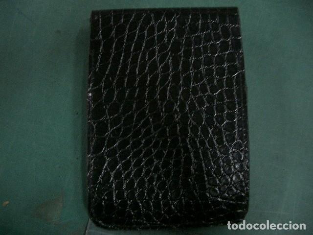 Escriban&iacute;a: Funda de cuero para 4 plumas - Foto 2