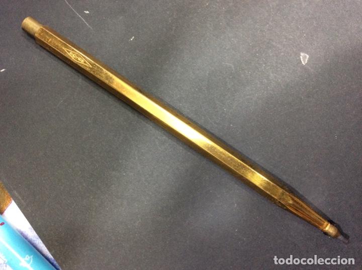 Escriban&iacute;a: ANTIGUO PORTAMINAS DE BRONCE MARCA TRIAL - Foto 1