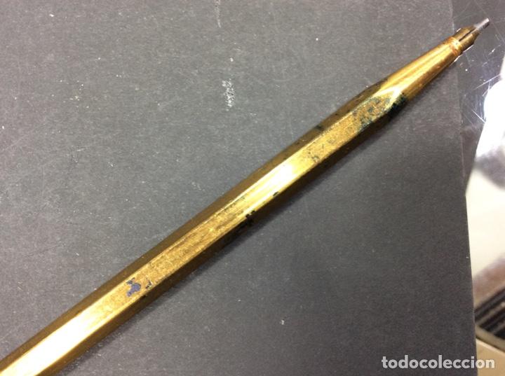 Escriban&iacute;a: ANTIGUO PORTAMINAS DE BRONCE MARCA TRIAL - Foto 5