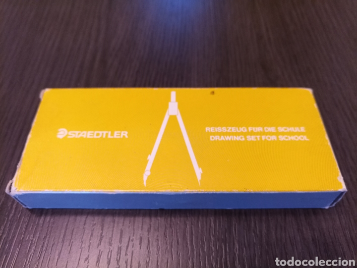 Escriban&iacute;a: Antiguo Set Comp&aacute;s y Br&uacute;jula Geometrica STAEDTLER NORIS - Foto 10