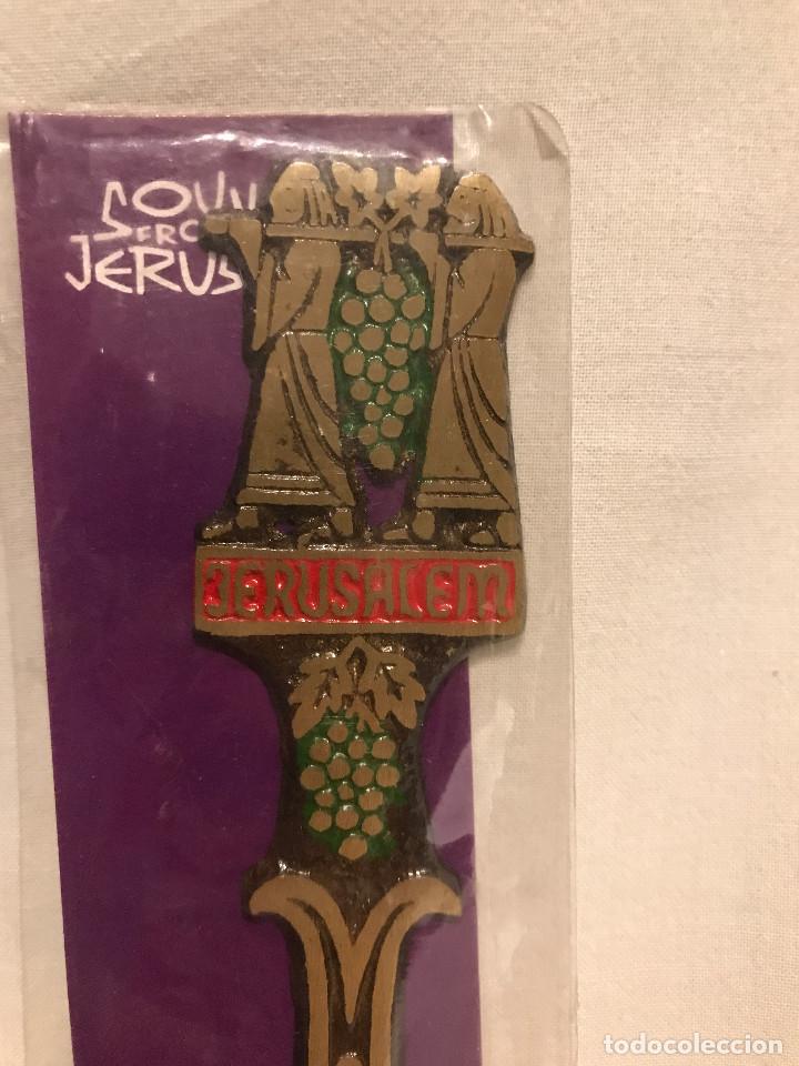 Escriban&iacute;a: Abrecartas metalico Jerusalen - Foto 2