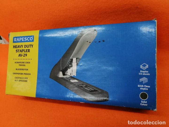 Escriban&iacute;a: GRAPADORA PESADA TAMA&Ntilde;O GRANDE MARCA RAPESCO - Foto 9