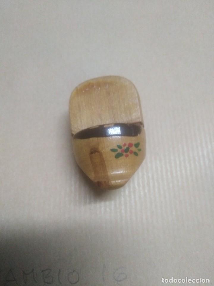 Escriban&iacute;a: Sacapuntas de madera con forma de zueco - Foto 4