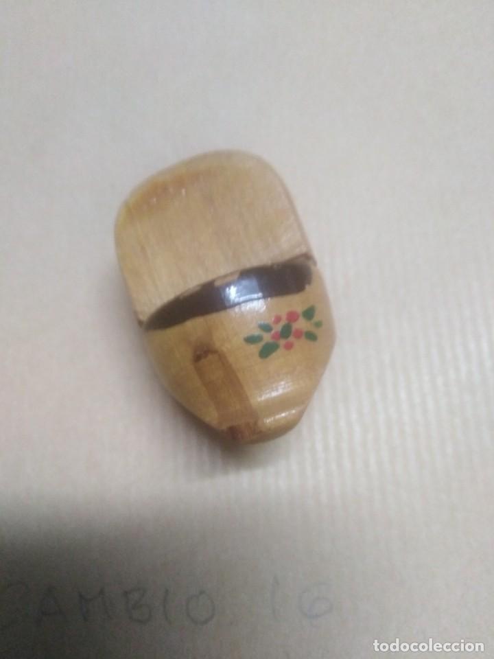Escriban&iacute;a: Sacapuntas de madera con forma de zueco - Foto 6